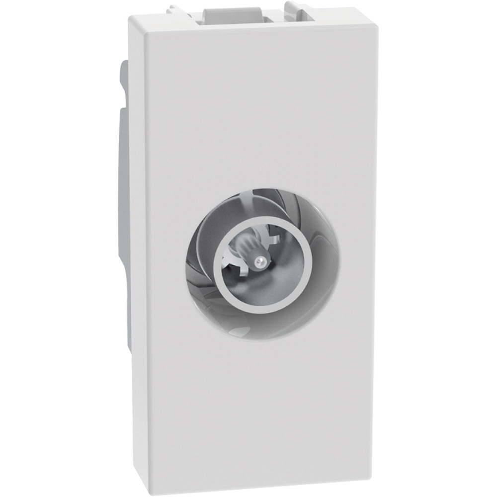 TV розетка коаксиална 1M Бял - bticino Light Now YW4202D