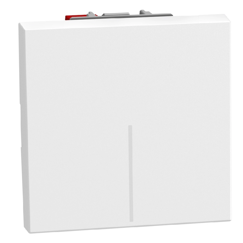 Еднополюсен ключ 2M 10А Бял - bticino Light Now YW4001M2A
