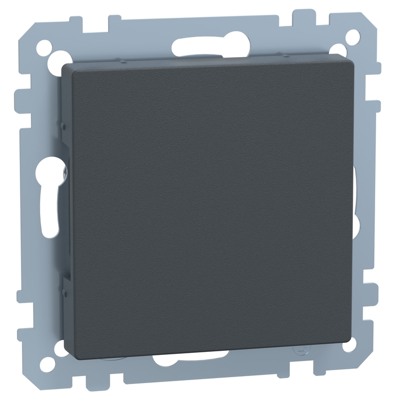 Празен модул с лицев панел Антрацит System M - Schneider Electric Merten System M 391814