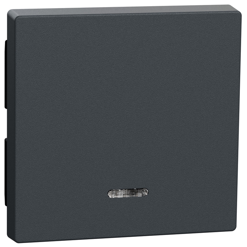 Лицев панел за ключ/бутон с индикаторна лампа Aнтрацит System M - Schneider Electric Merten System M 431014