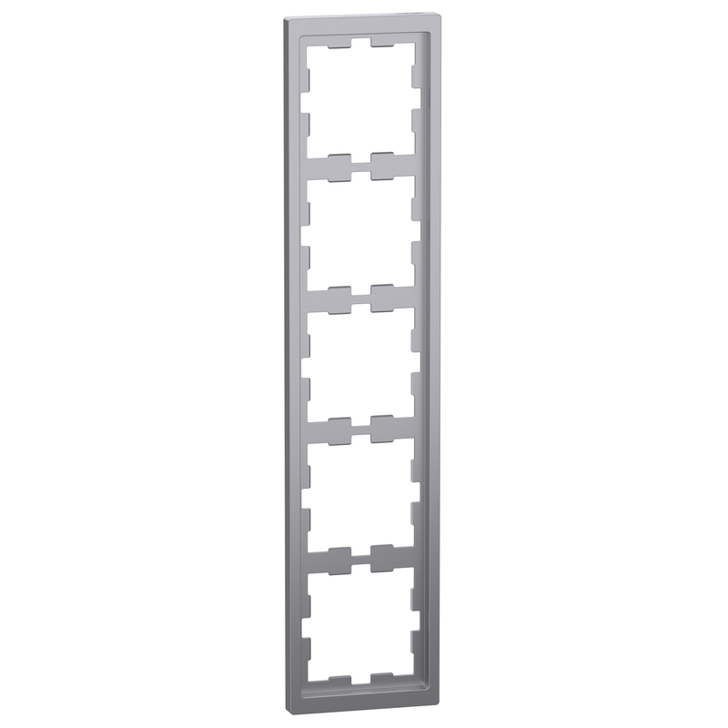 Декоративна рамка 1x цвят Неръждаема стомана System D-Life - Schneider Electric Merten System Design MEG4050-6536
