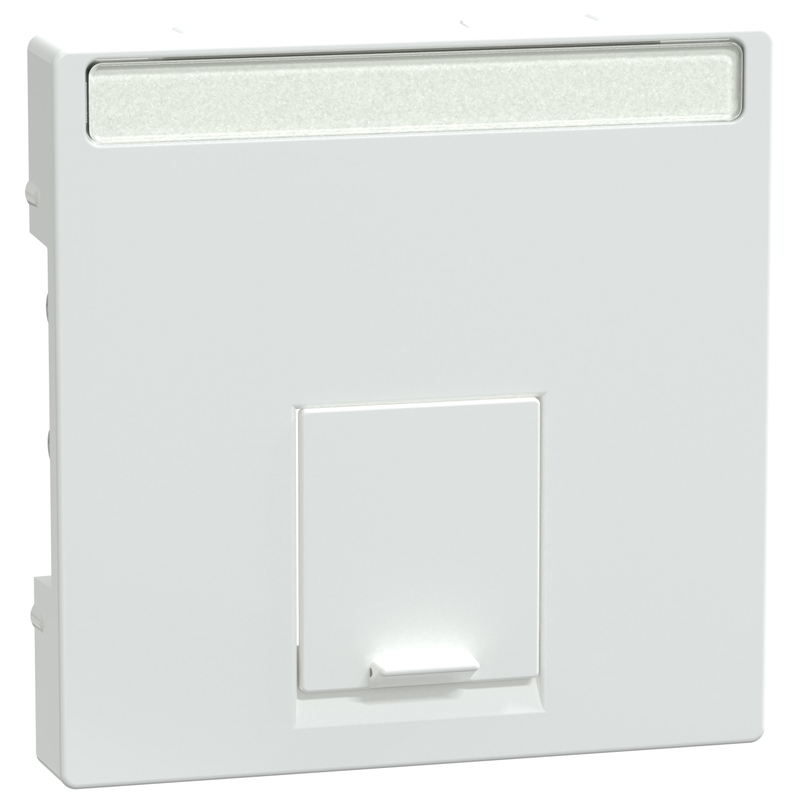 Лицев панел за розетка RJ45 Активно бяло System M - Schneider Electric Merten System M MEG4573-0325