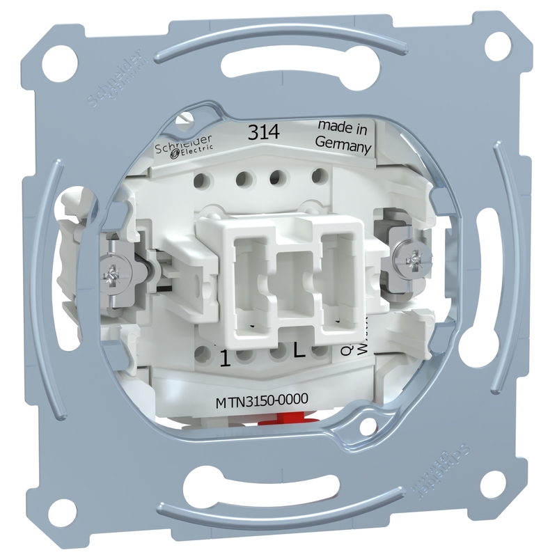 Еднополюсен бутон механизъм 10A  - Schneider Electric Merten  MTN3150-0000