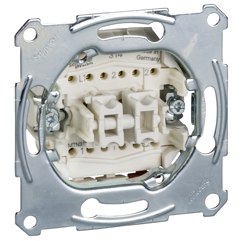 Сериен девиаторен бутон механизъм 10A - Schneider Electric Merten  MTN3159-0000