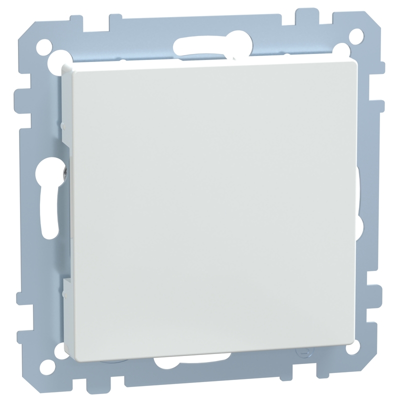 Празен модул с лицев панел Активно бяло System M - Schneider Electric Merten System M MTN391625