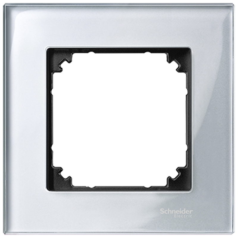Декоративна рамка 1x цвят Диаманд стъкло System M-Elegance Glass /до изчерпване/ - Schneider Electric Merten System M MTN4010-3260