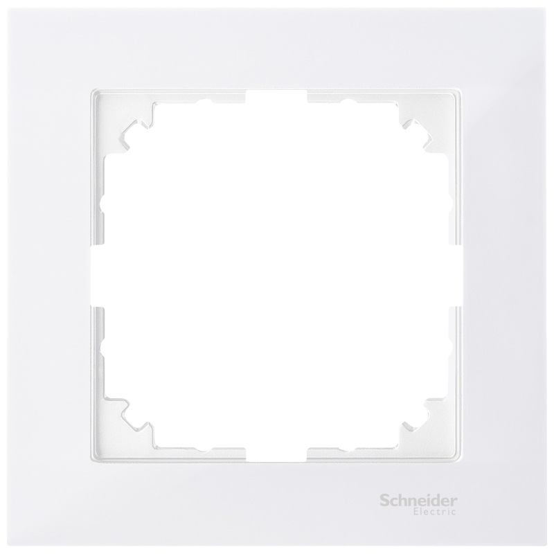 Декоративна рамка 1x цвят Полярно бяло System M-Pure - Schneider Electric Merten System M MTN4010-3619
