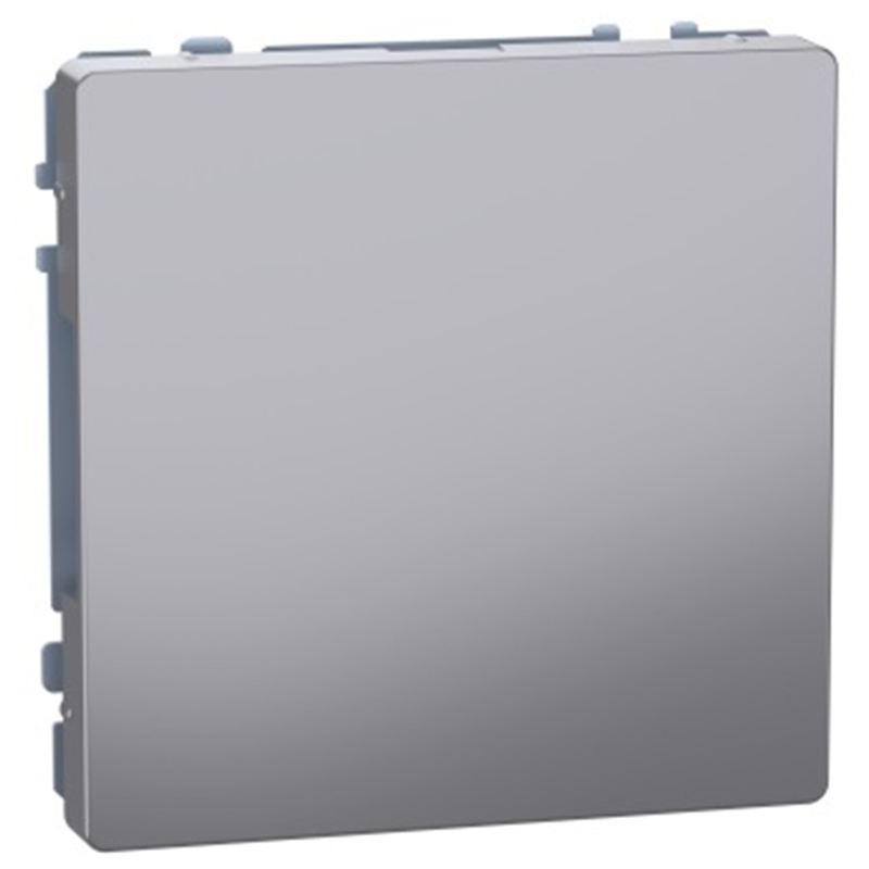 Празен модул с лицев панел Неръждаема стомана System Design /до изчерпване/ - Schneider Electric Merten System Design MTN4075-6036