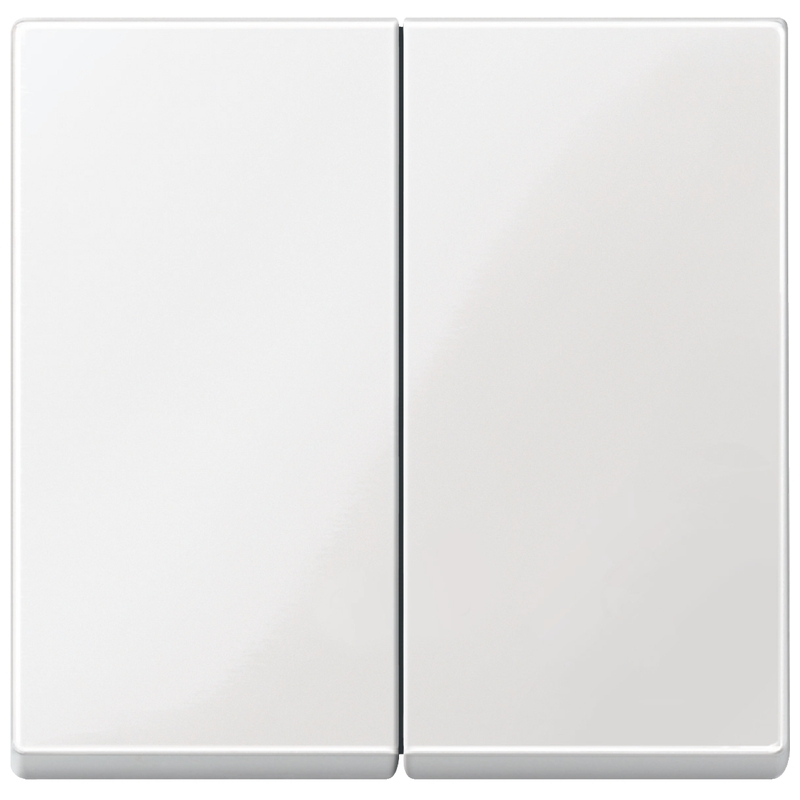 Лицев панел за сериен ключ/бутон Полярно бяло System M - Schneider Electric Merten System M MTN432519