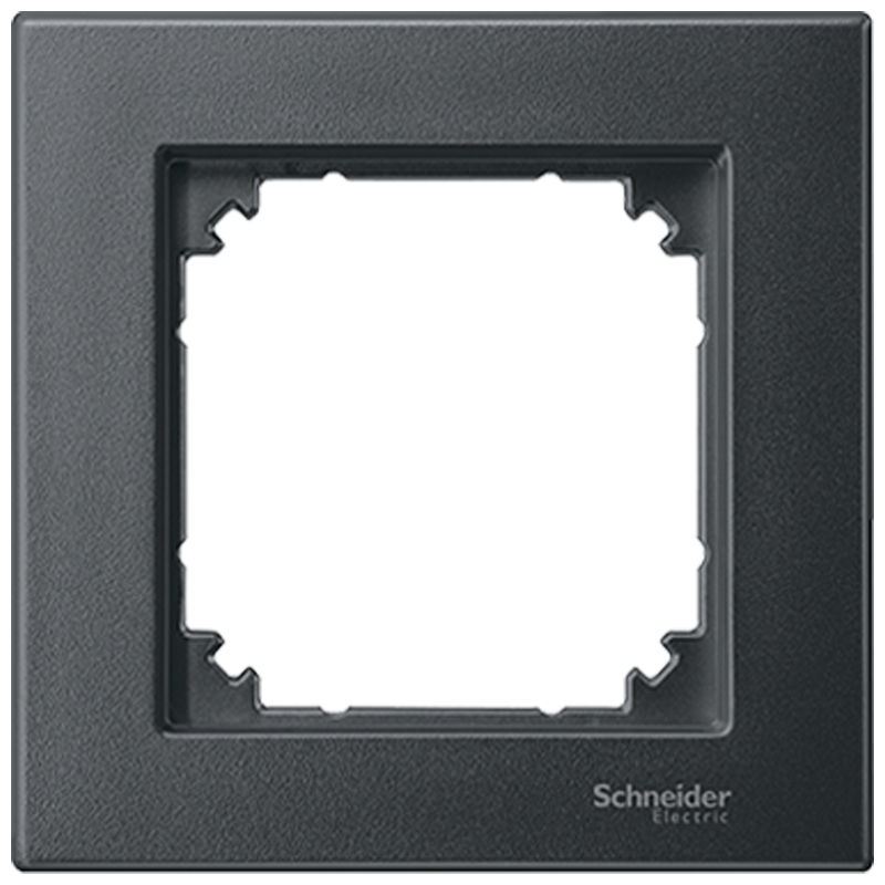 Декоративна рамка 1x цвят Антрацит System M-Plan /до изчерпване/ - Schneider Electric Merten System M MTN486114
