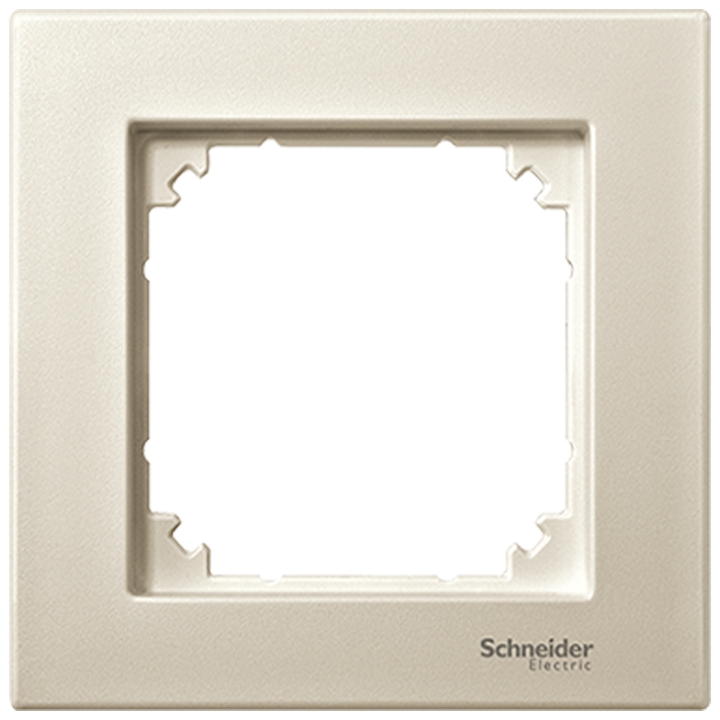 Декоративна рамка 1x цвят Крем System M-Plan /до изчерпване/ - Schneider Electric Merten System M MTN515144
