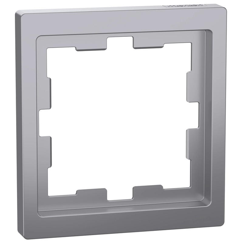 Декоративна рамка 2x цвят Неръждаема стомана System D-Life - Schneider Electric Merten System Design MEG4010-6536