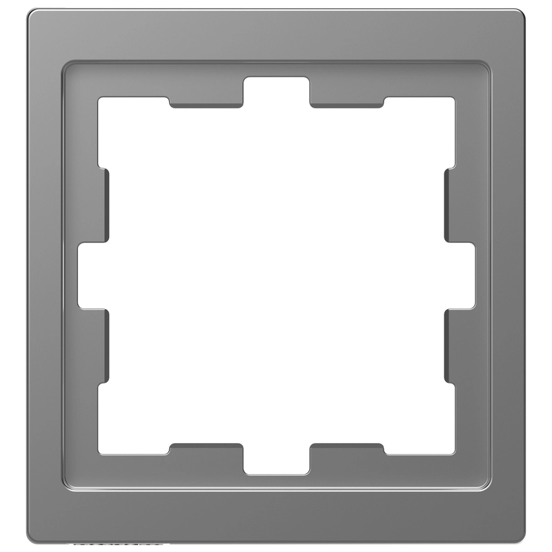 Декоративна рамка 1x цвят Неръждаема стомана System D-Life /до изчерпване/ - Schneider Electric Merten System Design MTN4010-6536