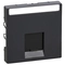 Faceplate for RJ45 socket Anthracite System M /out of stock/ - Schneider Electric Merten System M MTN465814