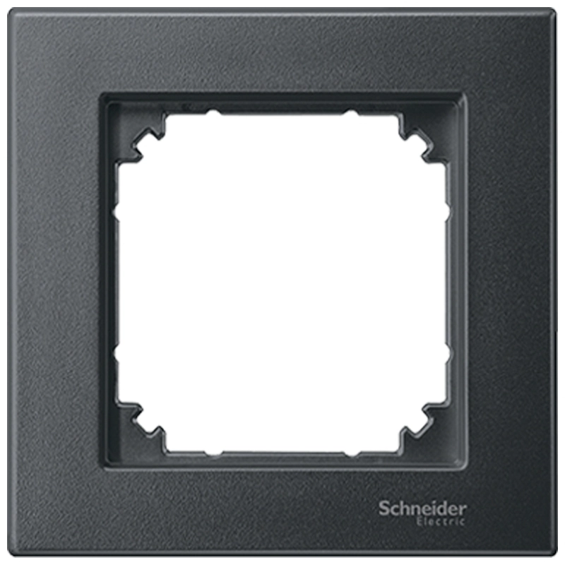 Декоративна рамка 1x цвят Антрацит System M-Plan /до изчерпване/ - Schneider Electric Merten System M MTN486114