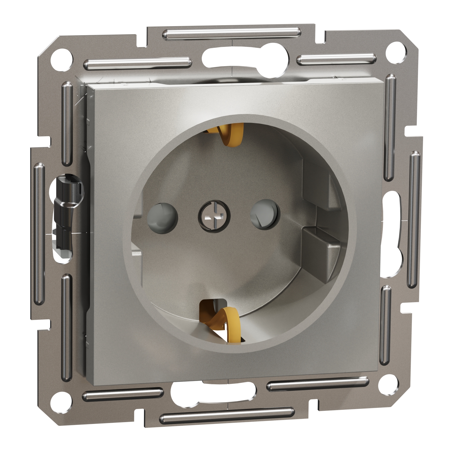 Контакт Шуко с детска защита 16A  Бронз без рамка - Schneider Electric Asfora EPH2900269