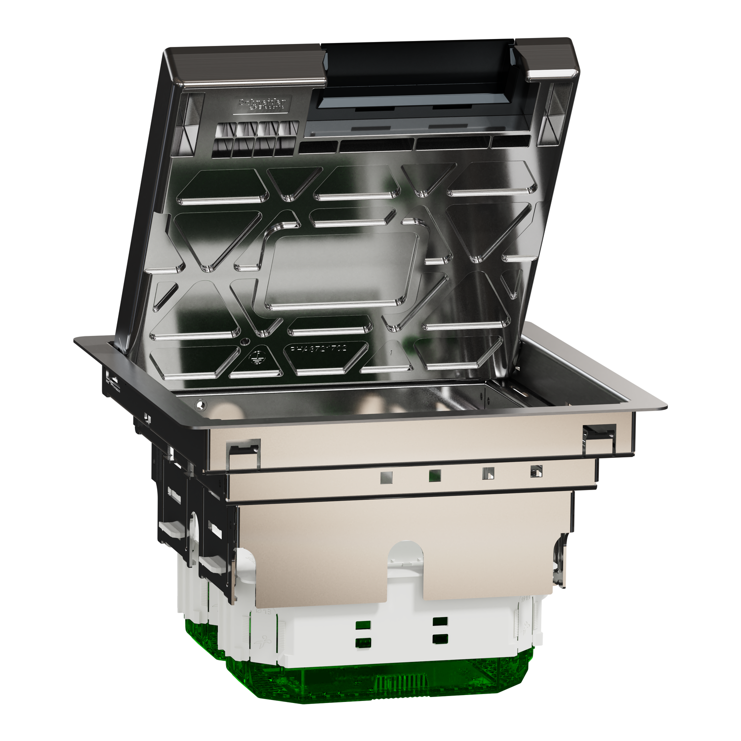 Подова кутия М 4M/45x45/ метал Антрацит Unica System+ - Schneider Electric Unica System+ INS52121