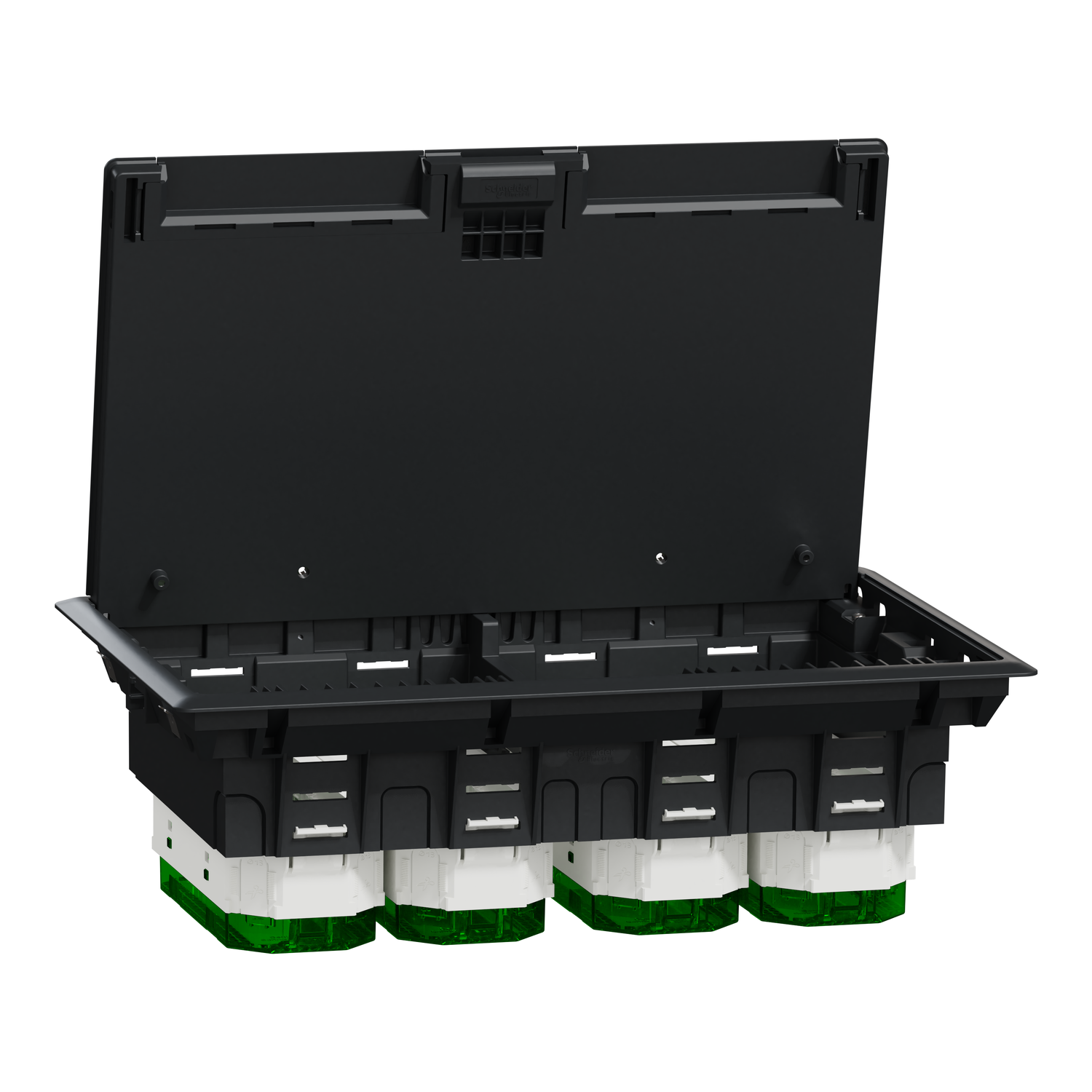 Подова кутия XL 12M/45x45/ пластмаса Антрацит Unica System+ - Schneider Electric Unica System+ INS52126
