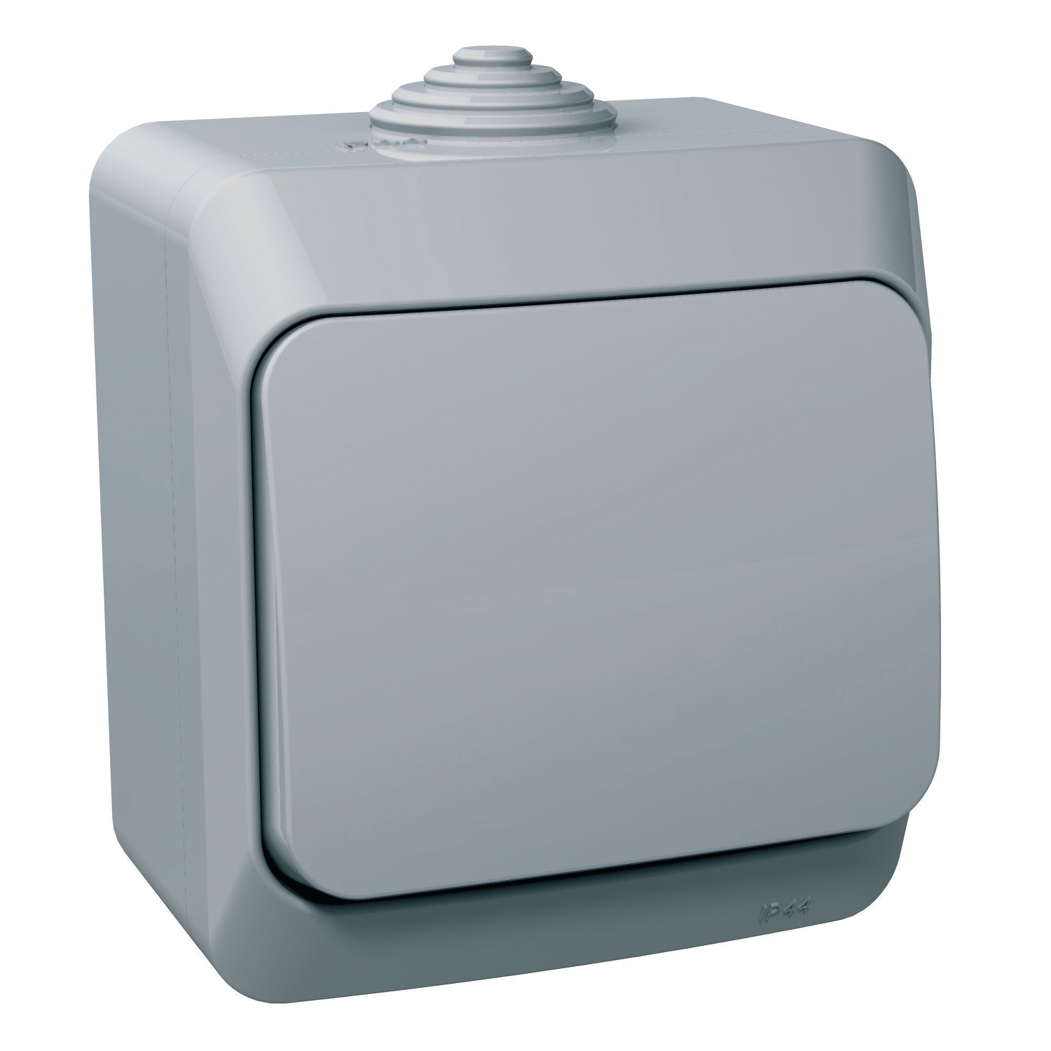 Бутон IP44 Сив  - Schneider Electric Cedar Plus WDE000611