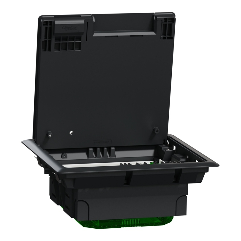 Подова кутия М 4M/45x45/ пластмаса Антрацит Unica System+ - Schneider Electric Unica System+ INS52120