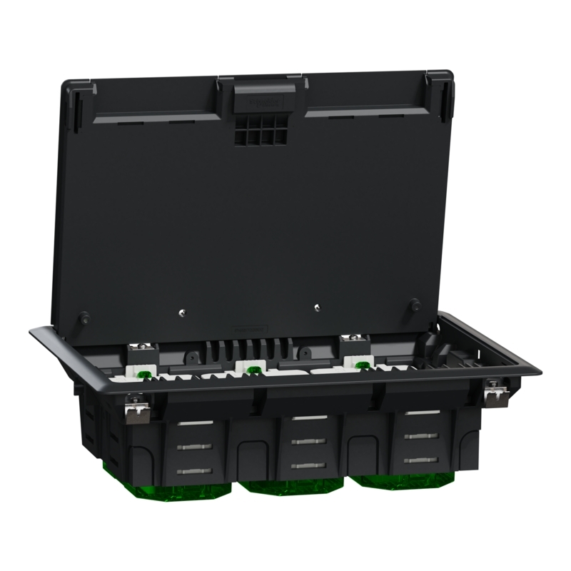 Подова кутия L 6M/45x45/пластмаса Антрацит Unica System+ - Schneider Electric Unica System+ INS52122