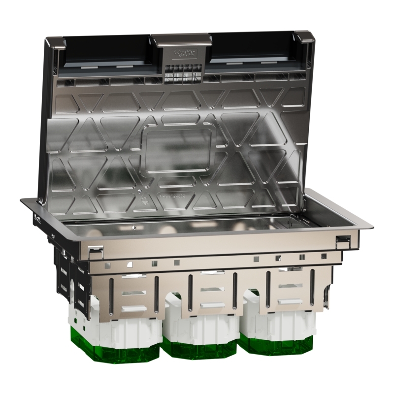 Подова кутия L 6M/45x45/ метал Антрацит Unica System+ - Schneider Electric Unica System+ INS52123