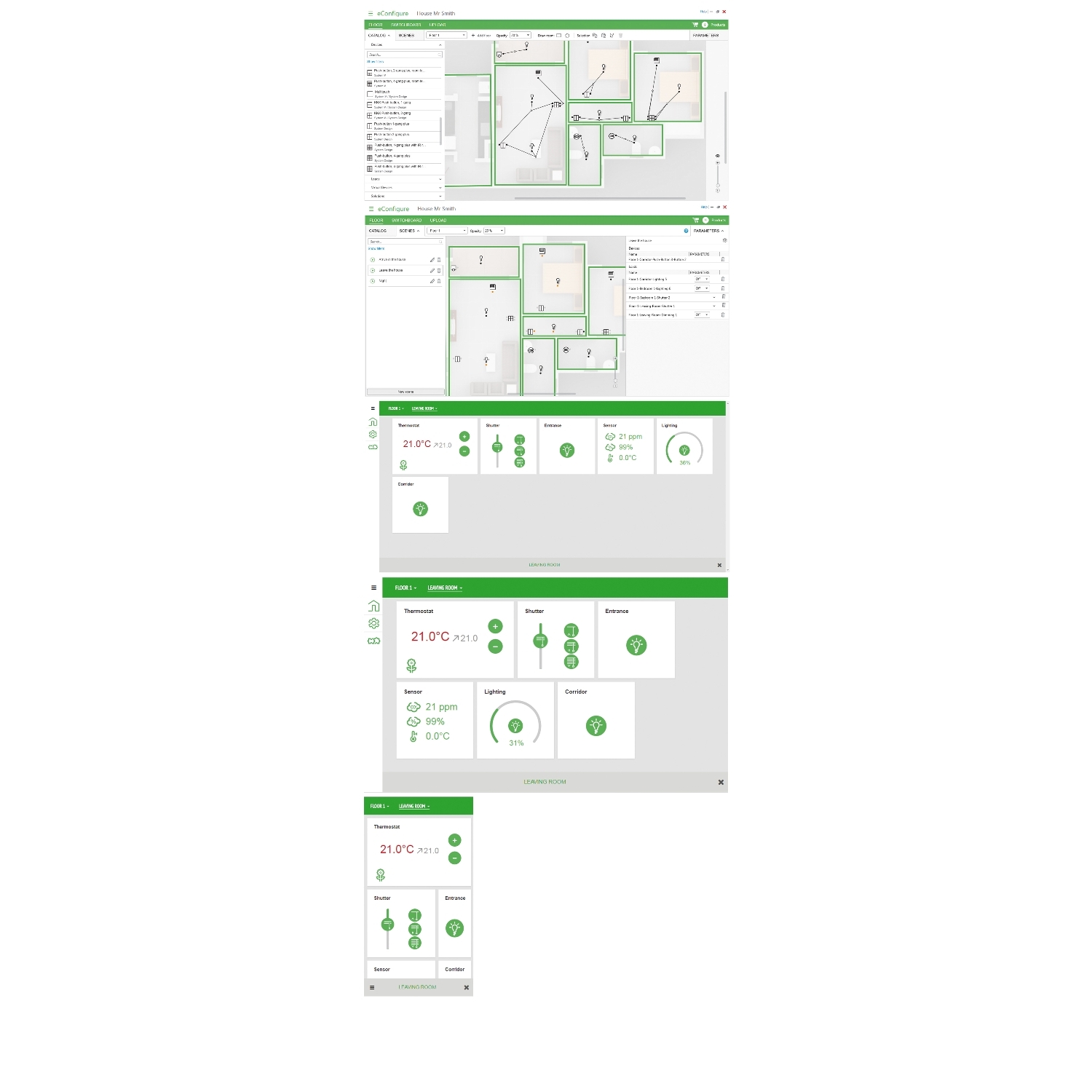 KNX графичен софтуер - eConfigure KNX Lite за 250 KNX устройства - SCHNEIDER ELECTRIC KNX LSS900100