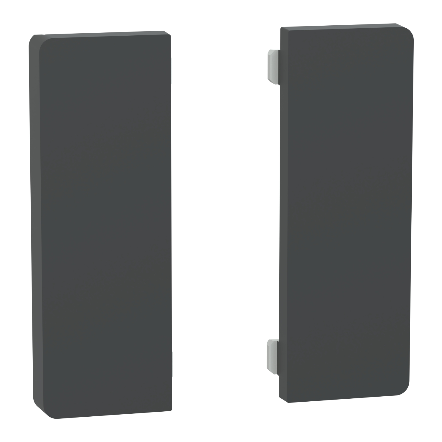 KNX капак за 2 средни бутона SysD, антрацит - SCHNEIDER ELECTRIC KNX (brand Merten) MTN6192-6034