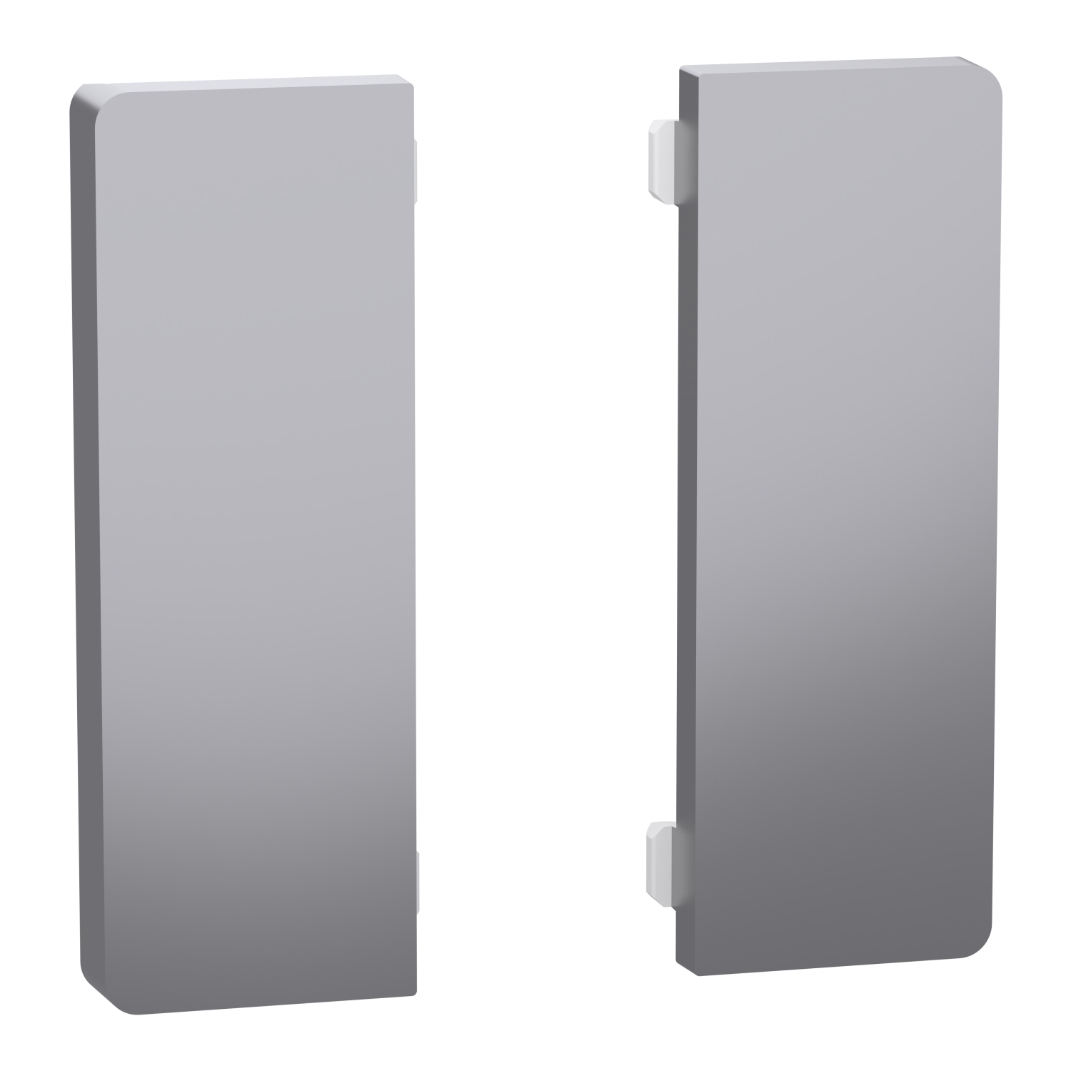 KNX капак за 2 средни бутона SysD, неръждаема стомана - SCHNEIDER ELECTRIC KNX (brand Merten) MTN6192-6036