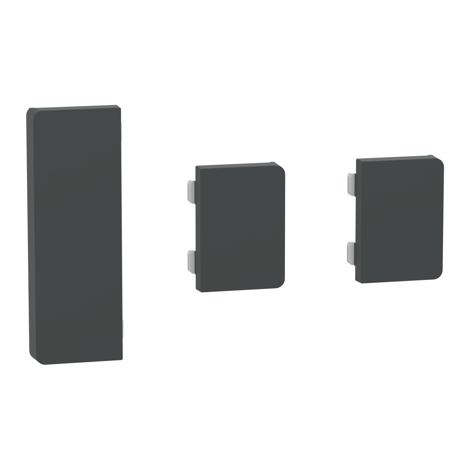 KNX капак за 1 среден и 2 малки бутона SysD, антрацит - SCHNEIDER ELECTRIC KNX (brand Merten) MTN6193-6034