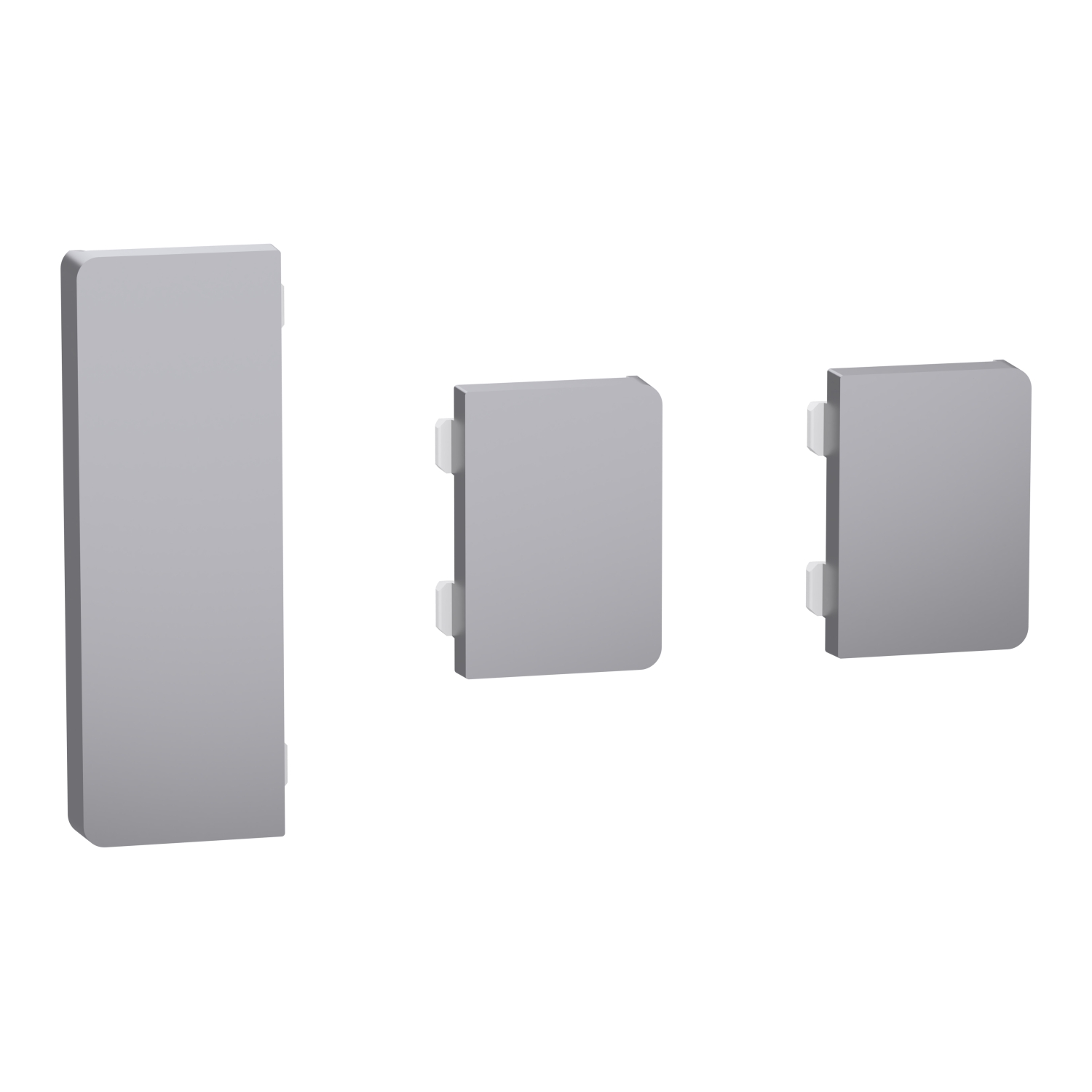 KNX капак за 1 среден и 2 малки бутона SysD, неръждаема стомана - SCHNEIDER ELECTRIC KNX (brand Merten) MTN6193-6036