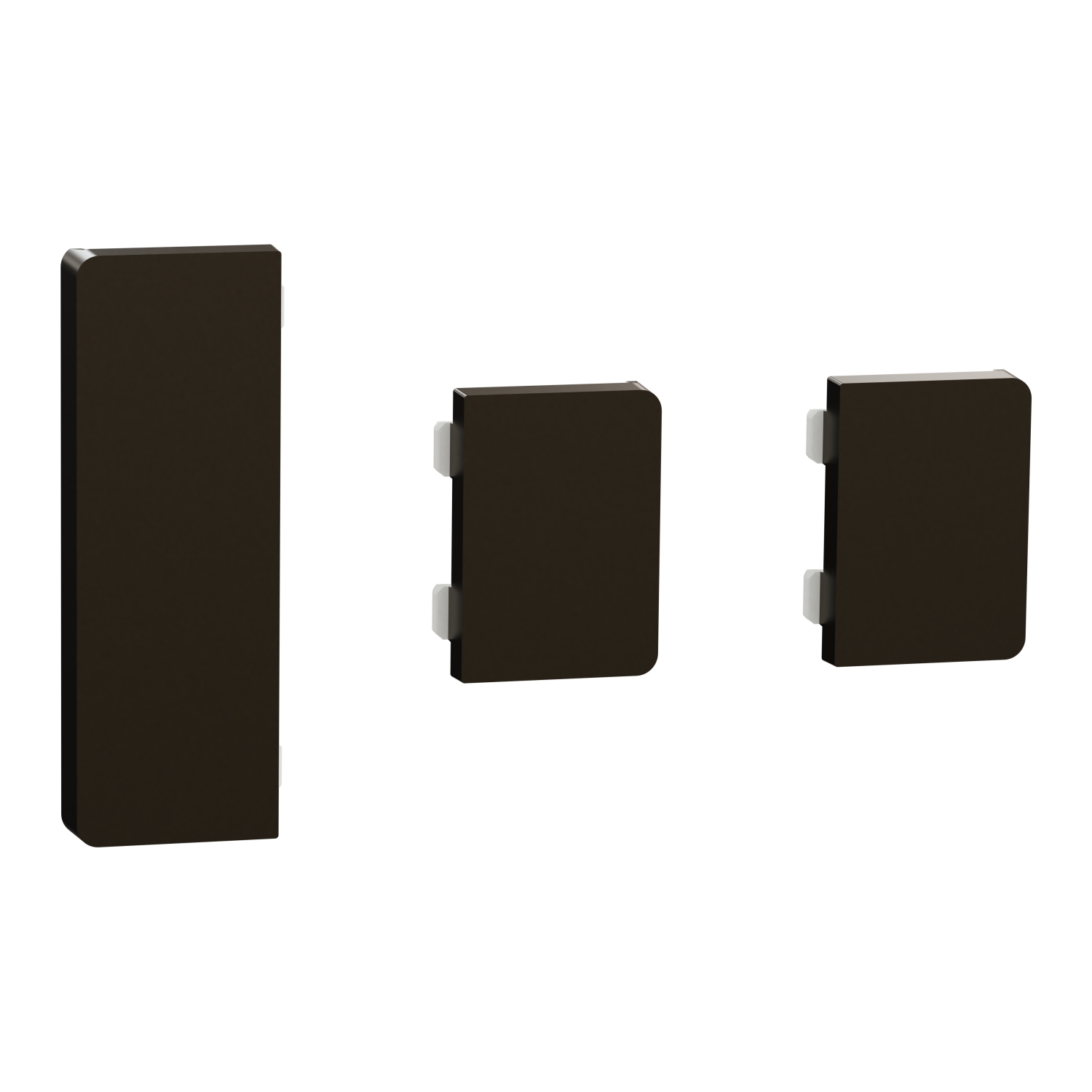 KNX капак за 1 среден и 2 малки бутона SysD, мока - SCHNEIDER ELECTRIC KNX (brand Merten) MTN6193-6052