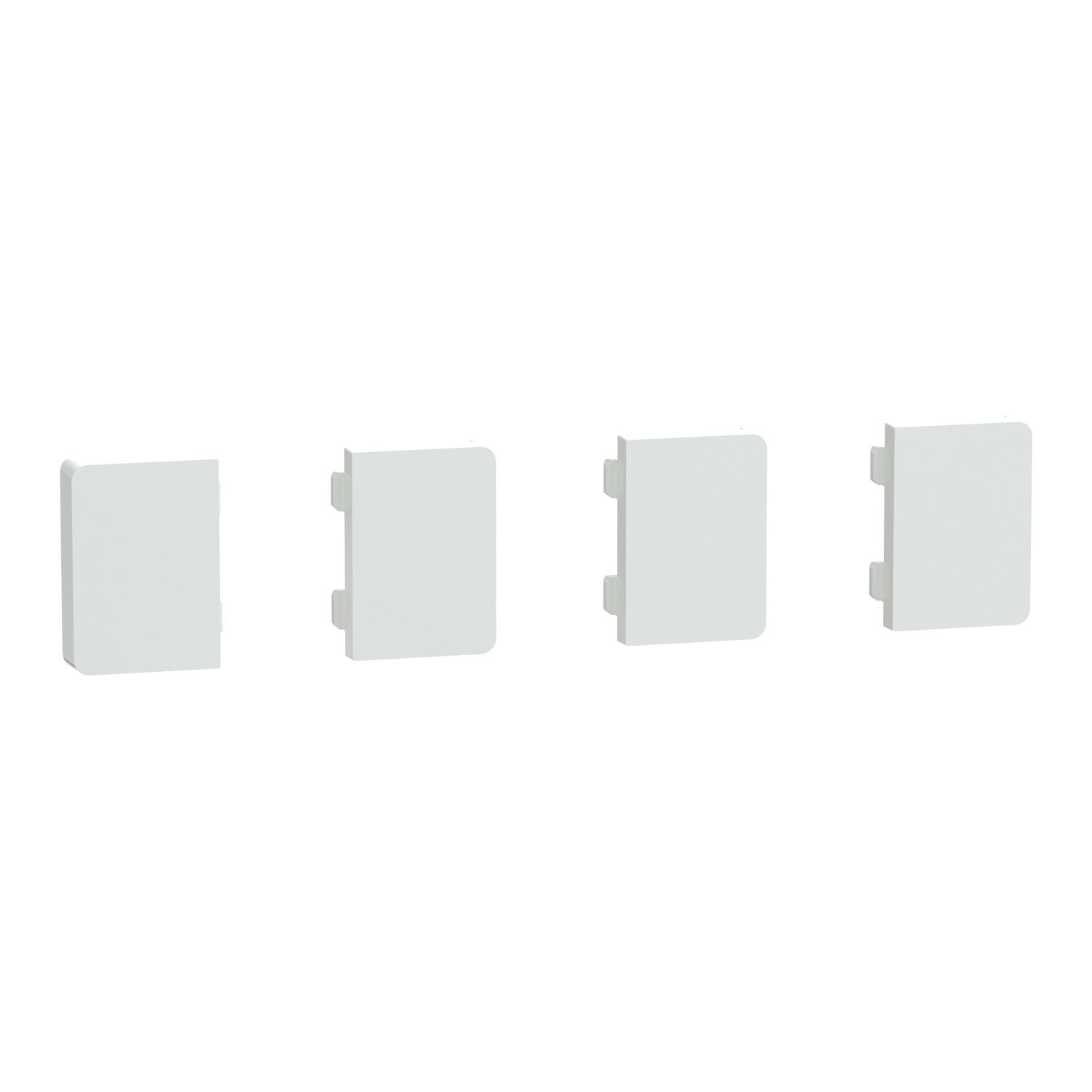 KNX капак за 4 малки бутона SysD, бял лотос - SCHNEIDER ELECTRIC KNX (brand Merten) MTN6194-6035