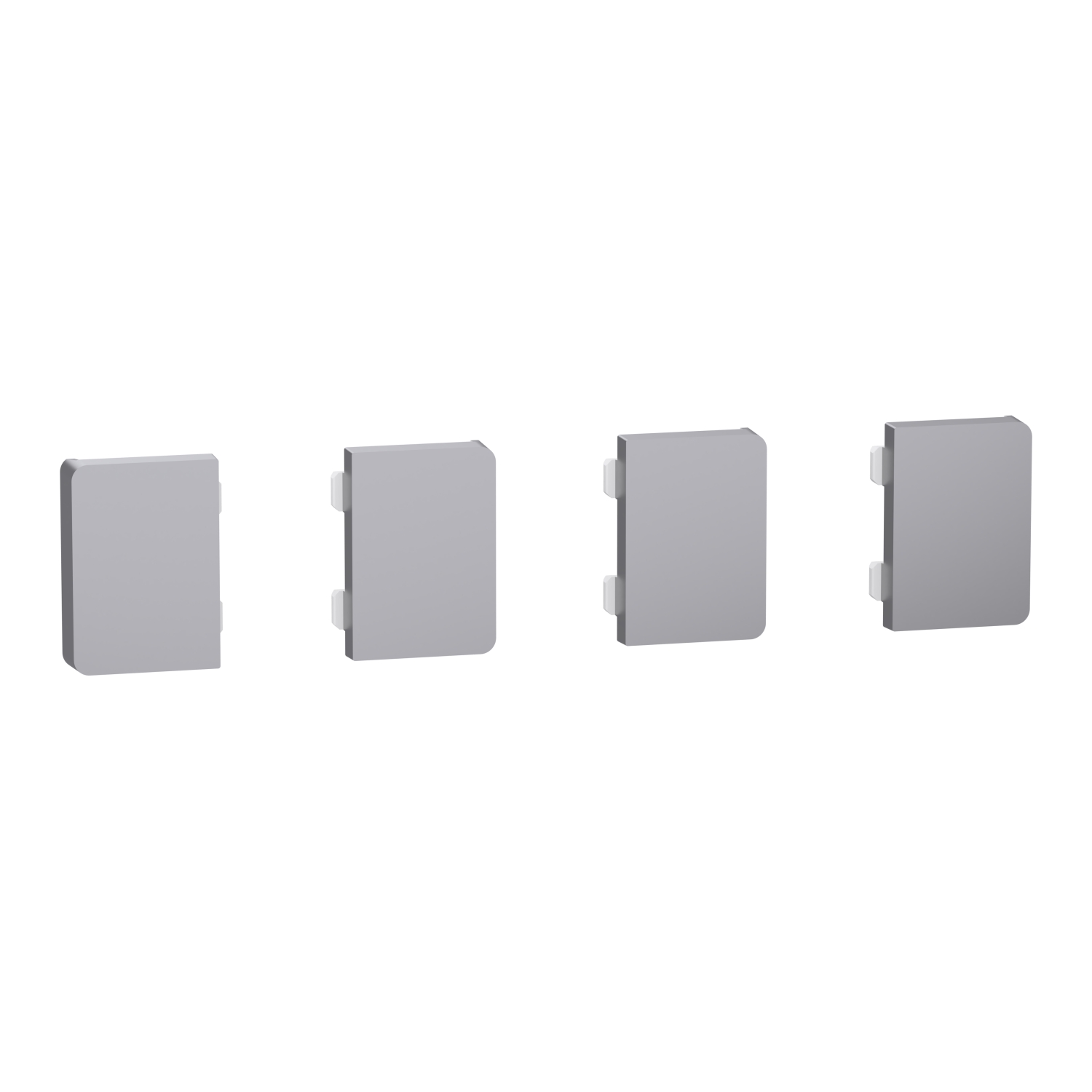 KNX капак за 4 малки бутона SysD, неръждаема стомана - SCHNEIDER ELECTRIC KNX (brand Merten) MTN6194-6036