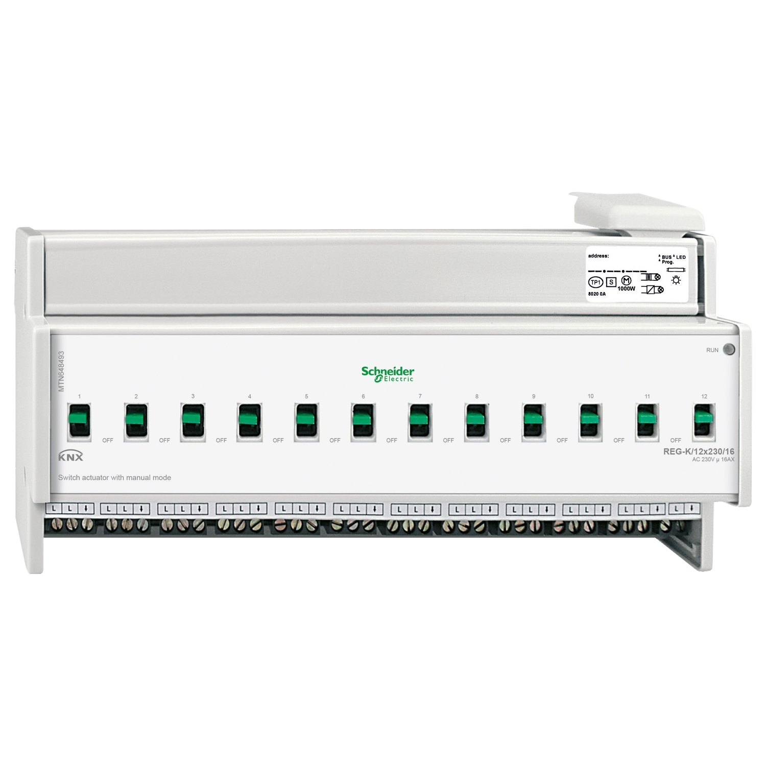 Модул KNX превключватели 12 - SCHNEIDER ELECTRIC KNX MTN648493