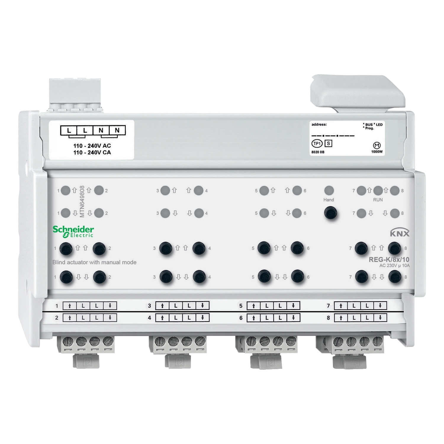 Модул KNX щори - SCHNEIDER ELECTRIC KNX MTN649808