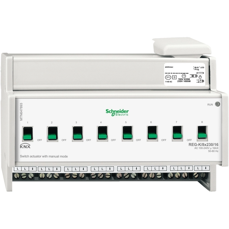 Модул KNX превключватели 8 - SCHNEIDER ELECTRIC KNX MTN647893