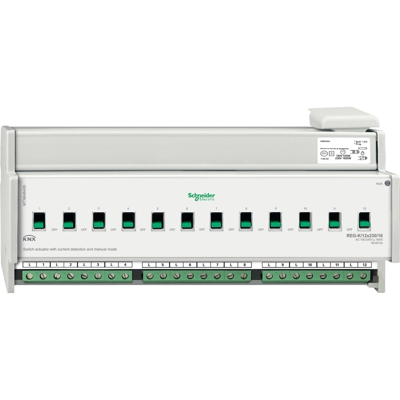 Модул KNX превключватели 12 - SCHNEIDER ELECTRIC KNX MTN648495