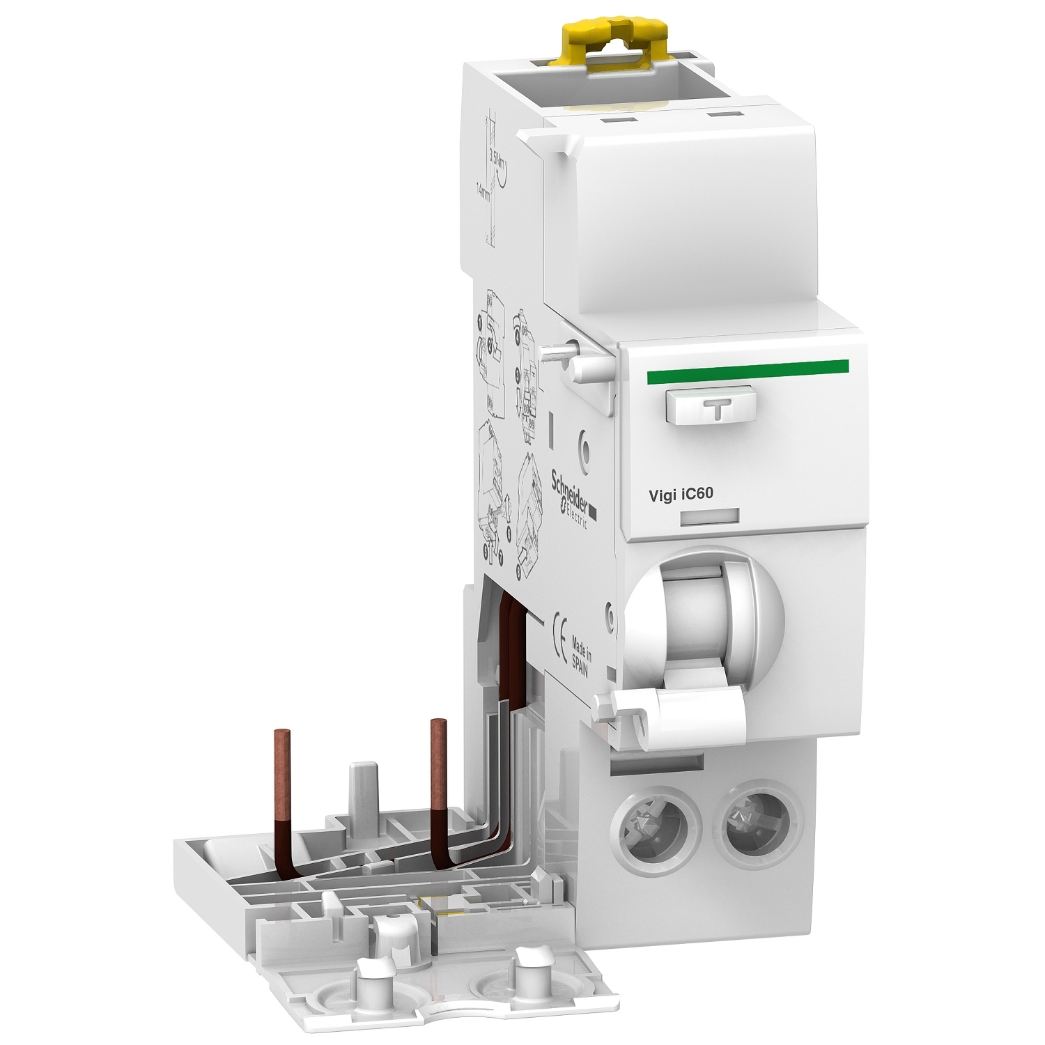 Модул Vigi iC60 - 2P - 25A - 10mA - клас SI - SCHNEIDER ELECTRIC Acti 9 iC60 A9V30225