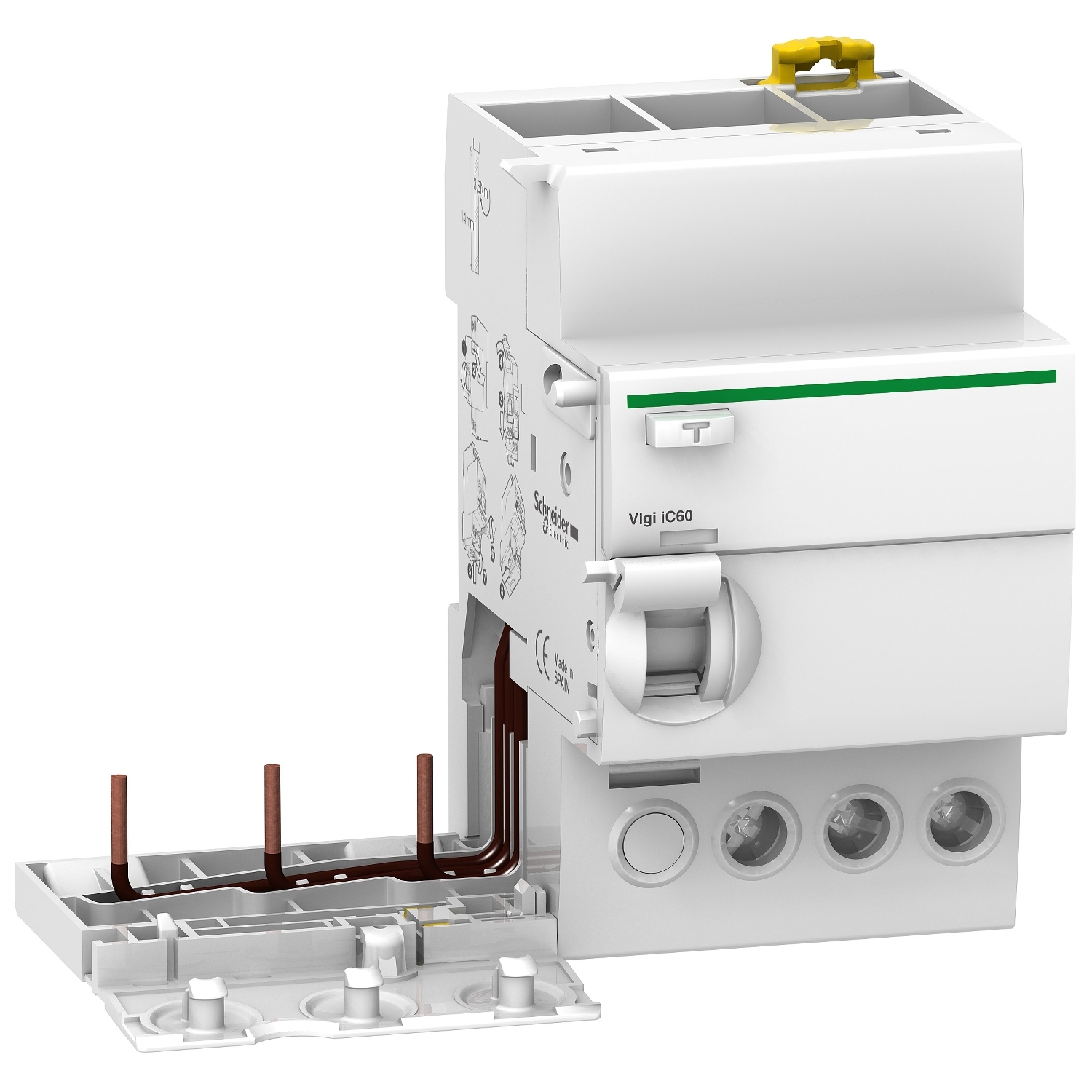 Модул Vigi iC60 3P 25A 30mA клас AC - SCHNEIDER ELECTRIC Acti 9 iC60 A9V41325