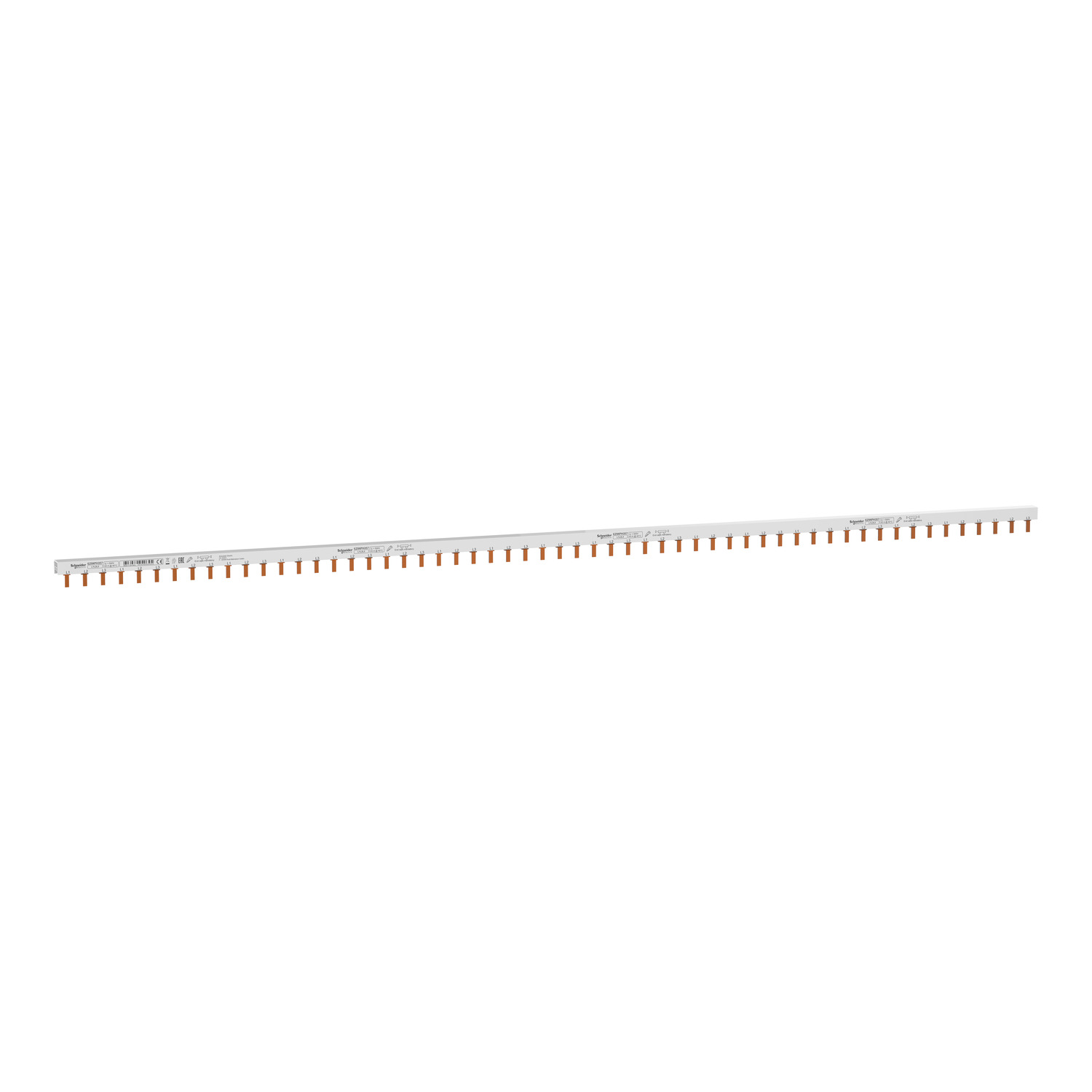 Захранващ гребен, Easy 9, 3P, 63 A, 57 модула - SCHNEIDER ELECTRIC Easy9 XP devices EZ9XPH357