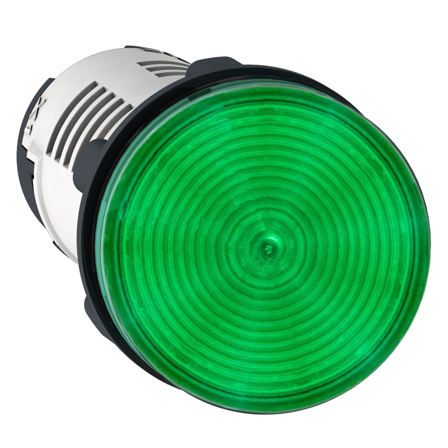 Harmony XB7, Сигнална лампа, Монолитна , пластмаса, зелена 22 мм, вграден LED, 230¦240 V AC - SCHNEIDER ELECTRIC Harmony XB7 XB7EV03MP