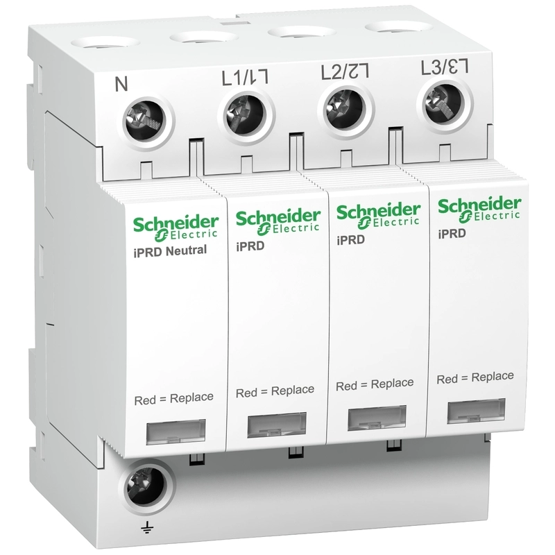 Катоден отводител - 3P + N - 350V - SCHNEIDER ELECTRIC Acti 9 iPRD A9L40600