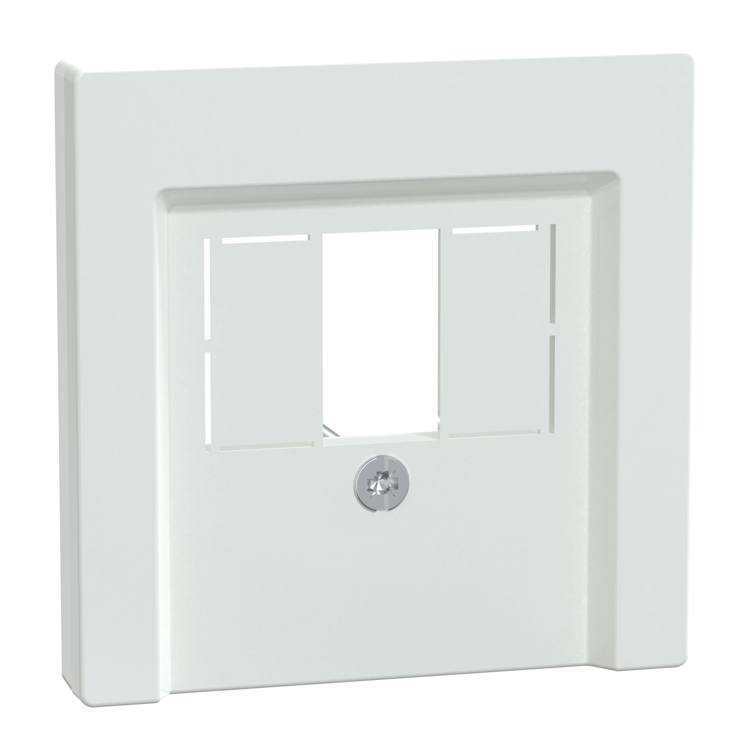 Лицев панел за розетка USB/аудио цвят Активно бяло System M - SCHNEIDER ELECTRIC Merten System M 296025