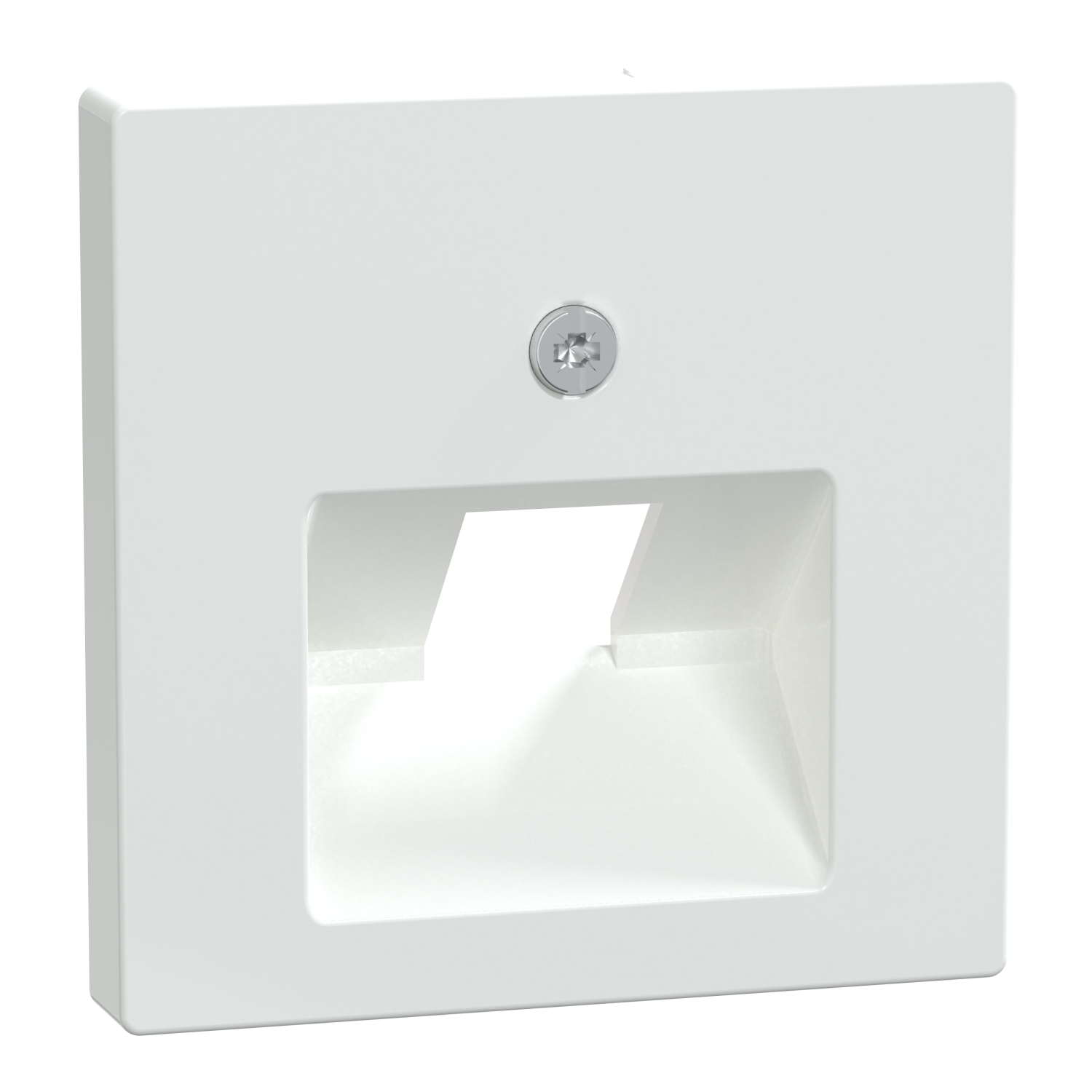 Лицев панел за розетка RJ45 антибактериален Активно бяло System M - SCHNEIDER ELECTRIC Merten System M 296225