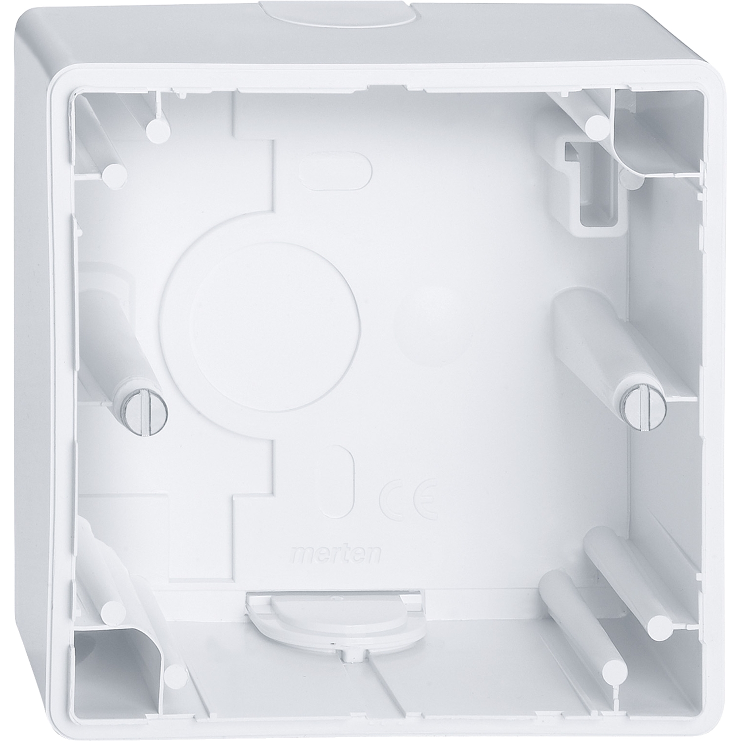 Конзола 1x ОМ цвят активно бяло System M-Smart - SCHNEIDER ELECTRIC Merten System M MEG4014-1425