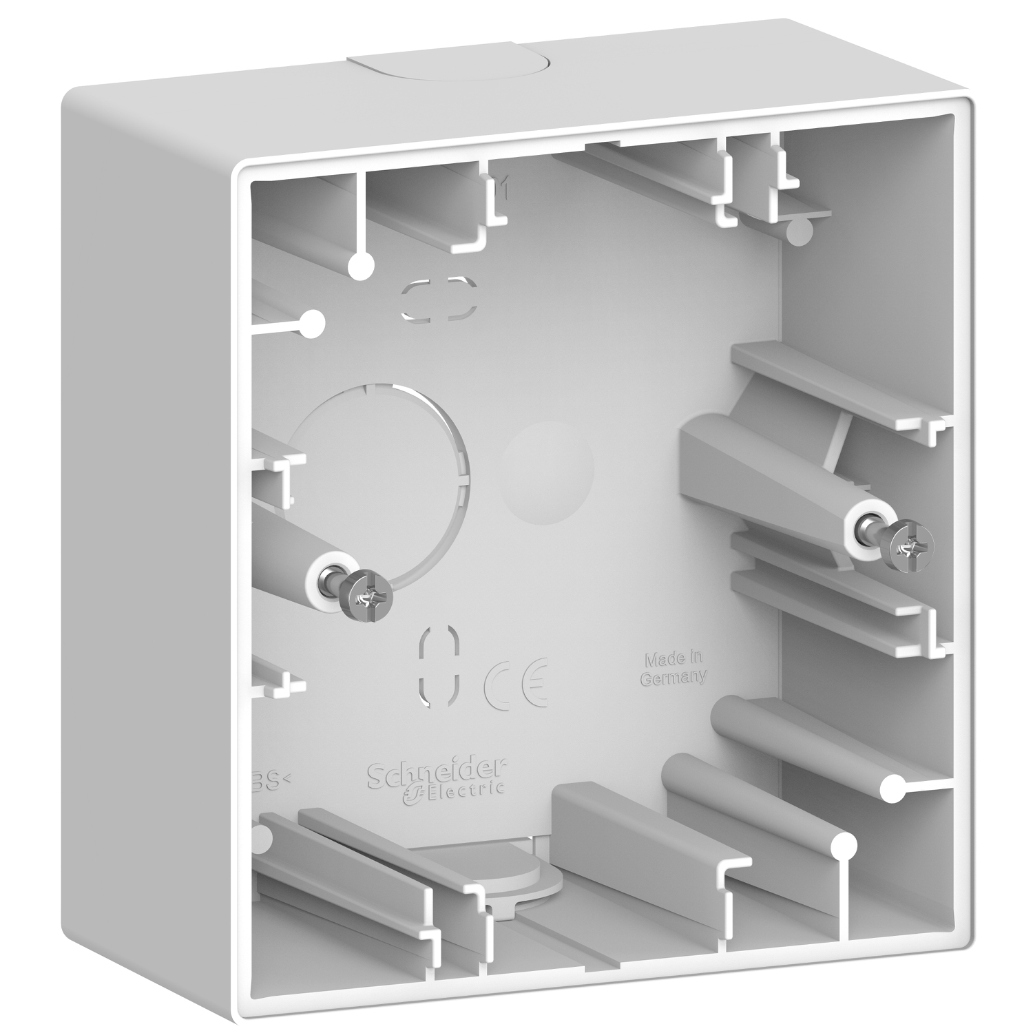 Конзола за открит монтаж 1x Лотус System Design - SCHNEIDER ELECTRIC Merten System Design MEG4014-6535