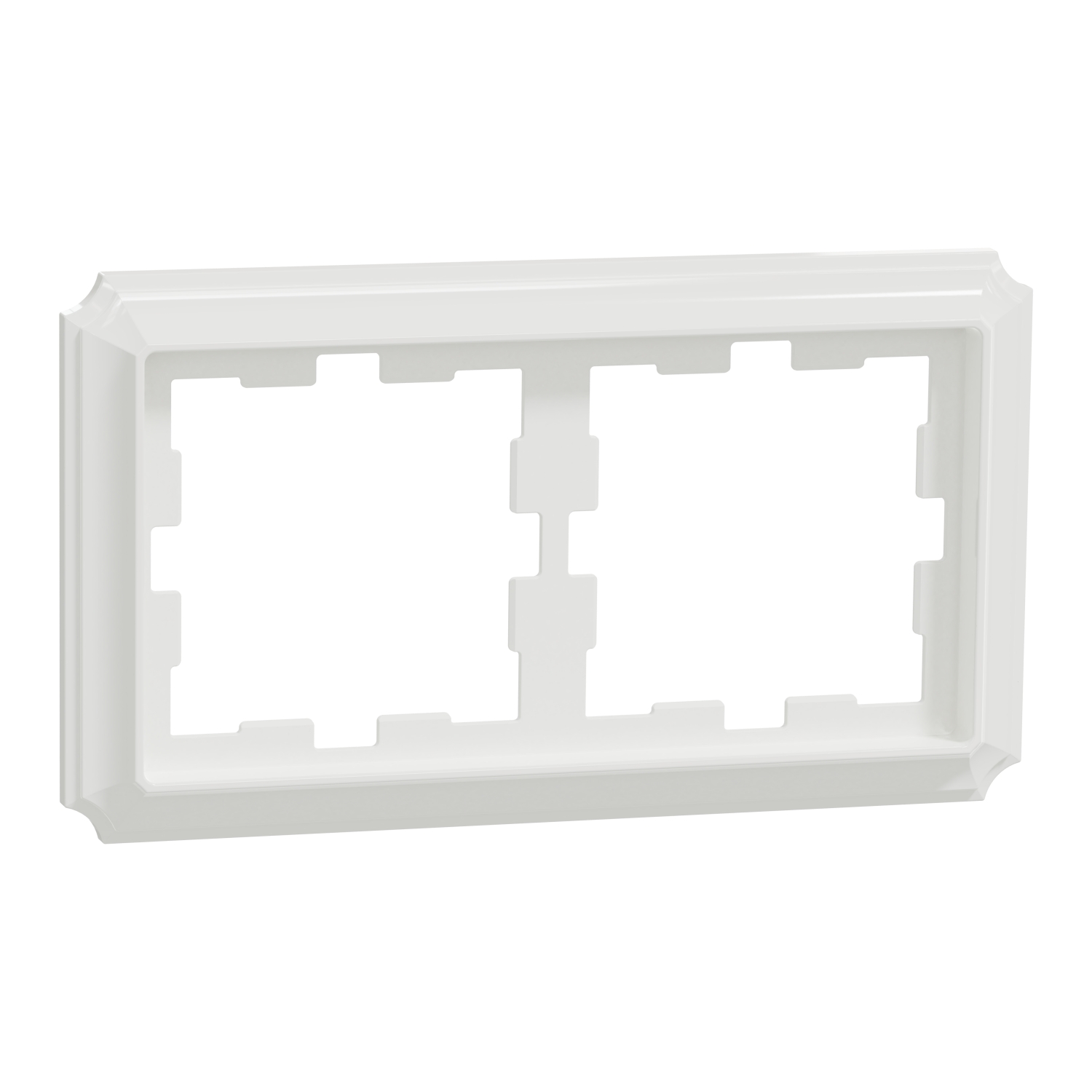 Декоративна рамка 2x цвят Лотус D-Antique - SCHNEIDER ELECTRIC Merten System M MEG4020-4735