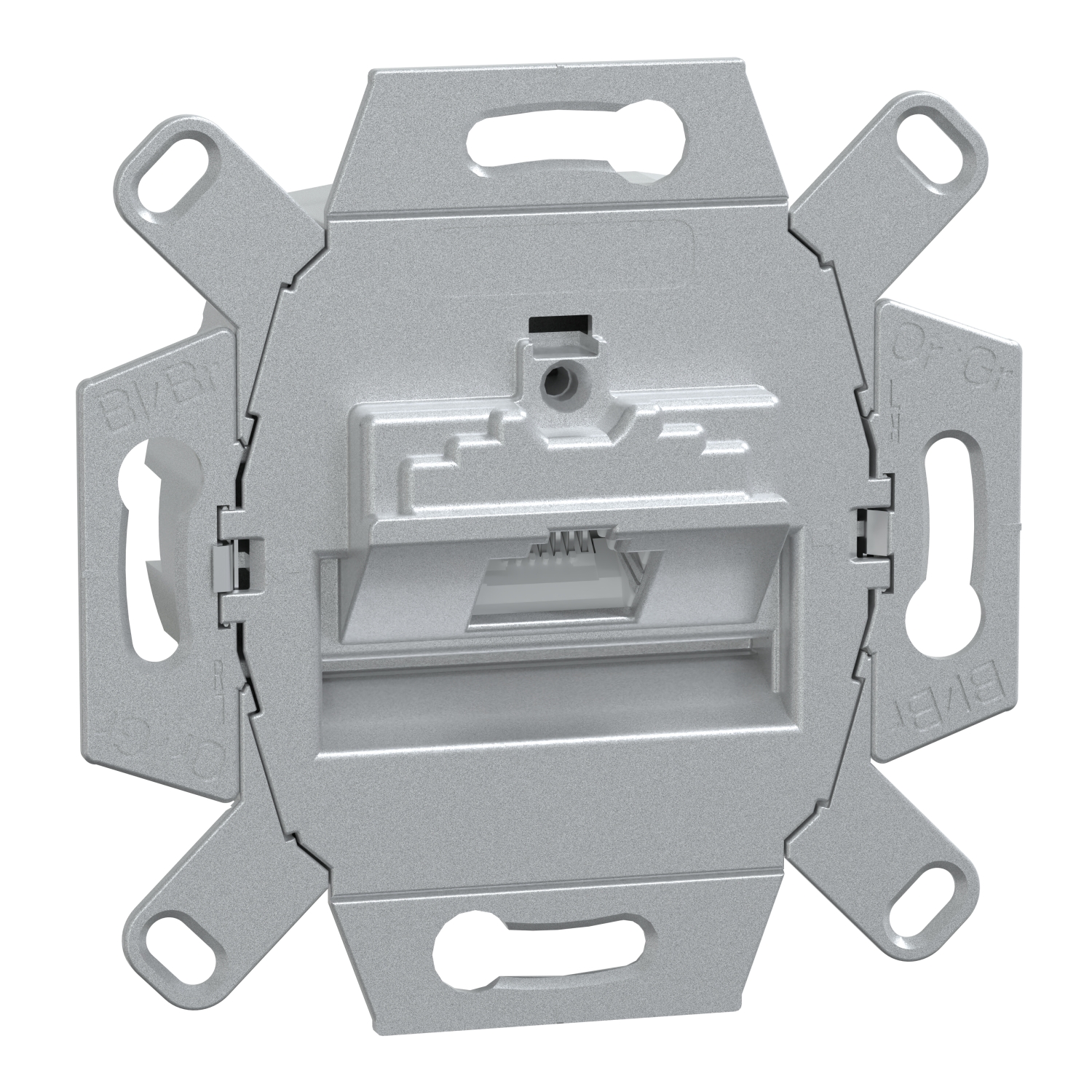 Компютърна розеткаRJ45 8 Кат. 6A механизъм - SCHNEIDER ELECTRIC Merten  MEG4530-0000