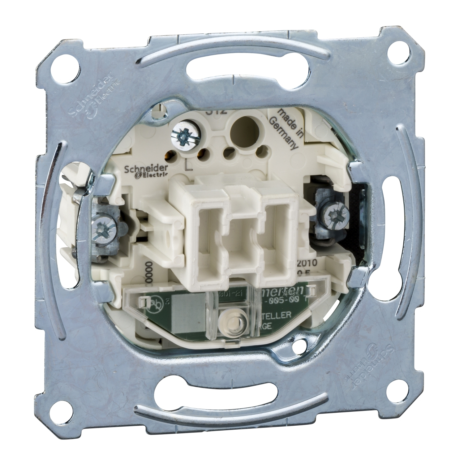 Еднополюсен ключ с глим лампа 16A - SCHNEIDER ELECTRIC Merten  MTN3501-0000